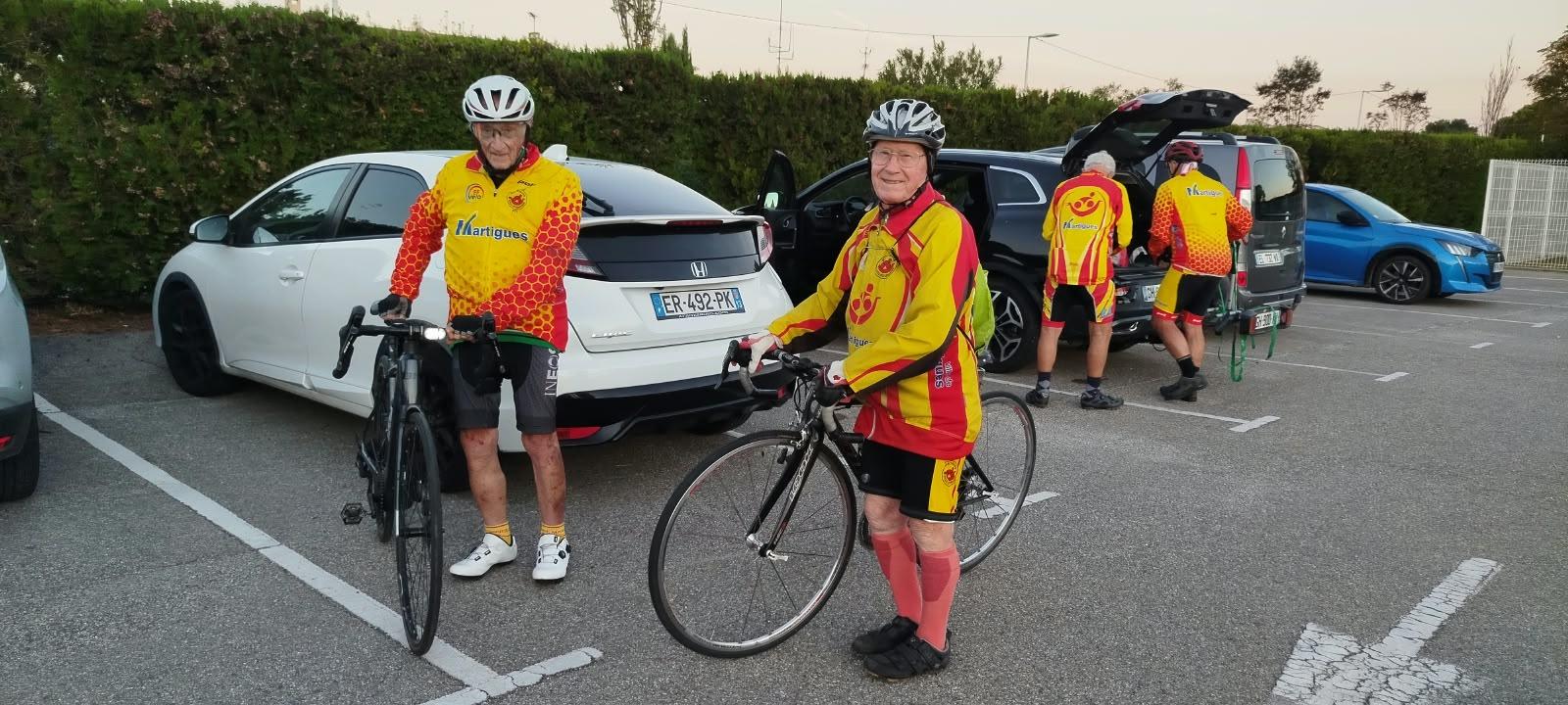 Départ du parking